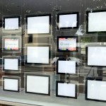 Porte affichette agence A4 et A3