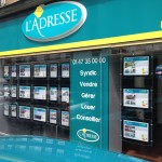 Porte affiche led L'Adresse