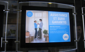 Porte Affiche Led